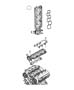 Lower Intake Manifold 3.5L [3.5L High Output V6 24V MPI Engine]. Diagram