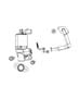 Diagram EGR Valve and Related. for your 2021 RAM 1500 Laramie Longhorn Crew Cab 3.0L Turbo V6 Diesel