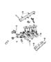 Diagram Lower Intake Manifold 3.3L [3.3L V6 OHV Engine]. for your 2007 Dodge Caravan