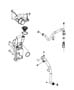 Diagram Thermostat and Related Parts. for your 2009 Dodge SPRINTER