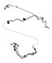 Diagram Brake Tubes and Hoses,Rear. for your Jeep Grand Cherokee