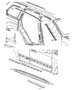 Diagram Exterior Ornamentation. for your 2022 Jeep Cherokee