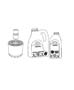 Diagram Engine Oil, Engine Oil Filter And Adapter 5.7L [5.7L V8 HEMI MDS VCT Engine]. for your 2012 Jeep Wrangler