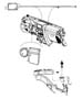 Image of SWITCH. Remote Starter, Underhood. Canada. US.  [India Equipment Group]. image for your 2011 Jeep Wrangler UNLIMITED SAHARA 3.8L V6 A/T 4X4