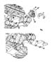 Image of BOLT, SCREW, Used for: SCREW AND WASHER. Hex Head. M6X1.00X11.00. Export, Heat Shield Attaching... image for your Chrysler Pacifica  