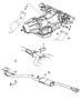 Diagram Exhaust System 3.5L [3.5L High Output V6 24V MPI Engine]. for your 2015 Jeep Compass