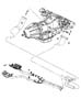 Diagram Exhaust System 6.1L [6.1L V8 SRT HEMI ENGINE]. for your 2000 Jeep Wrangler