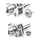 Diagram Steering Wheel Assembly. for your Chrysler Town & Country