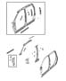 Diagram Front Aperture Panel 4-Door, Crew Cab. for your 2004 Chrysler 300 M