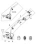 Diagram Exhaust System 2.8L Diesel [2.8L I4 TURBO DIESEL ENGINE]. for your 2023 Jeep Grand Wagoneer L