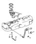 Image of SCREW. Hex Head, Tapping. M4.2X1.4X16.00. Front, Front Door, Front Left, Front Right, Left, Left... image for your 2008 Chrysler Crossfire   