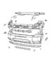 Diagram Fascia, Front. for your 2016 Jeep Wrangler SPORT 3.6L V6 M/T 4X4