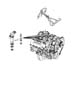 Diagram Spark Plugs, Ignition Cables and Coil. for your 2002 Dodge Ram 1500 QUAD CAB 4.7L Magnum V8 A/T