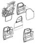 Diagram Weatherstrip, Front Door. for your 2010 Jeep Liberty