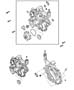 Diagram Timing Case Cover 3.7L CNG [3.7L V6 Gas/CNG Engine]. for your RAM 1500