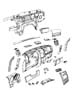 Diagram Instrument Panel and Structure. for your 2000 Chrysler 300 M