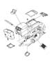 Diagram Floor Consoles Front. for your Dodge Ram 1500