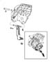 Diagram Pedal,Clutch. for your 2007 Dodge Nitro