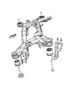 Diagram Cradle, Rear Suspension. for your 2012 Jeep Liberty