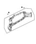 Diagram Radiator Support. for your 2004 Chrysler 300 M