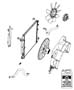 Diagram Radiator and Related Parts. for your Dodge Journey