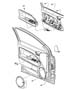 Diagram Front Door Trim Panels. for your Jeep Compass