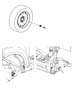 Diagram Wheels and Hardware. for your 2007 Dodge Ram 3500