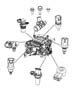 Diagram Sensors, Gas Engine. for your Dodge Caliber