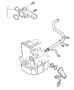 Diagram Thermostat and Related Parts. for your 2020 Jeep Grand Cherokee