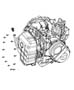 Diagram Oil Fill Tube And Related Parts. for your 2007 Chrysler Town & Country