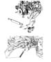 Diagram Power Steering Hoses Hydro Boost 4 Wheel Drive. for your Chrysler 300 M