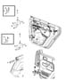 Diagram Rear Door, Shell And Hinges, Half Door. for your RAM 1500