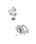 Diagram Water Pump and Related Parts 2.7L [2.7L V6 DOHC 24 Valve MPI Engine]. for your Dodge Charger