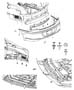 Diagram Fascia, Rear. for your 2014 Dodge Journey SXT () 2.4L I4 A/T