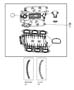 Diagram Intake Manifold Plenum 3.8L [3.8L V6 OHV Engine]. for your 2004 Chrysler Sebring