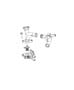 Diagram Thermostat and Related Parts. for your 1997 Chrysler Sebring JX Convertible 2.5L V6 A/T