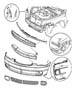 Fascia, Front. Diagram