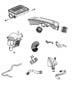 Diagram Air Cleaner and Related. for your 2020 RAM 1500 Tradesman Extended Cab 5.7L Hemi V8