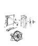 Radiator and Related Parts. Diagram