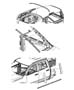 Diagram Moldings Body. for your 2009 Jeep Compass