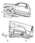 Diagram Fender Guards. for your 2024 Jeep Compass