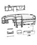 Diagram Instrument Panel and Structure. for your 2021 RAM 1500 Tradesman Crew Cab 3.6L V6 4WD