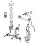 Diagram Suspension, Front. for your 2000 Chrysler 300 M