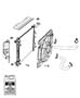 Diagram Radiator and Related Parts. for your 2007 Dodge Durango