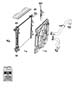 Diagram Radiator and Related Parts. for your 2007 Dodge Durango