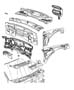 Diagram Cowl, Dash Panel, & Related Parts for your 2014 Jeep Cherokee