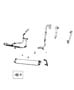 Diagram Power Steering Hoses. for your 2007 Dodge Durango