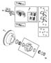 Brakes,Rear Disc. Diagram