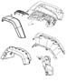 Diagram Exterior Ornamentation. for your 2021 RAM 1500 Laramie Longhorn Crew Cab 3.0L Turbo V6 Diesel