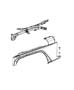 Diagram Front Fender. for your 2008 Jeep Wrangler UNLIMITED RUBICON